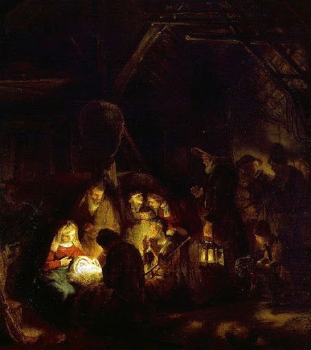 Rembrandt nativity