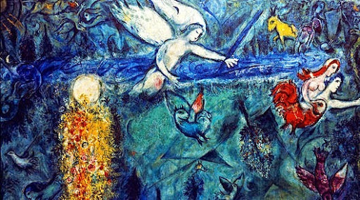Chagall adam and eve