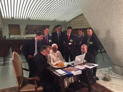 Pope laptop