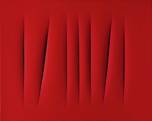 2 Lucio Fontana Conceito espacial 1968
